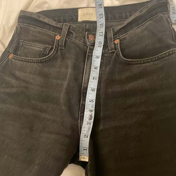 Lightly worn Doen Shep Jean in Basalt (washed black), size 25. - Picture 5 of 8